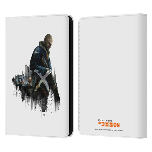 Tom Clancy's The Division Factions Rikers Leather Book Wallet Case Cover For Amazon Kindle 11th Gen 6in 2022