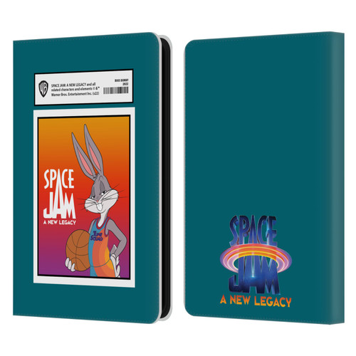 Space Jam: A New Legacy Graphics Bugs Bunny Card Leather Book Wallet Case Cover For Amazon Kindle 11th Gen (2024)