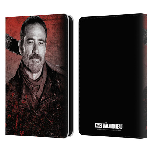 AMC The Walking Dead Negan Lucille 2 Leather Book Wallet Case Cover For Amazon Kindle 11th Gen 6in 2022