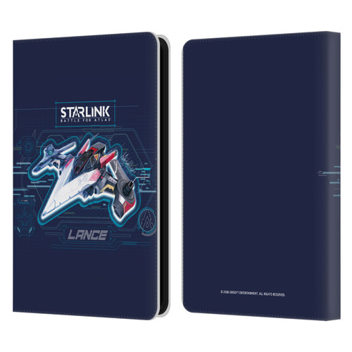 Starlink Battle for Atlas Starships Lance Leather Book Wallet Case Cover For Amazon Kindle 11th Gen (2024)