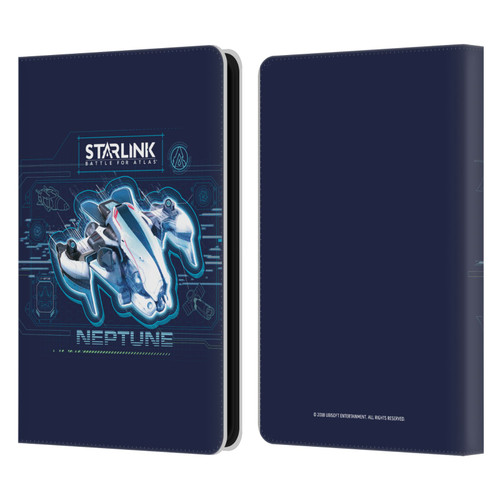 Starlink Battle for Atlas Starships Neptune Leather Book Wallet Case Cover For Amazon Kindle 11th Gen (2024)