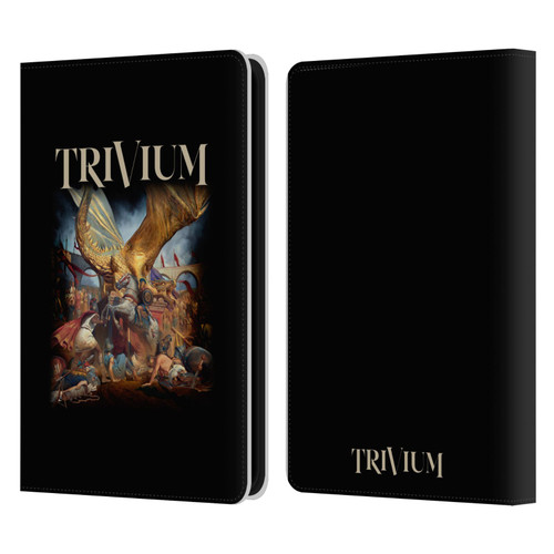 Trivium Graphics In The Court Of The Dragon Leather Book Wallet Case Cover For Amazon Kindle 11th Gen 6in 2022