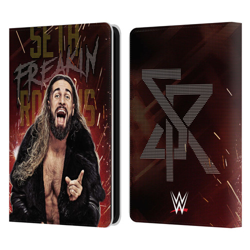 WWE Seth Rollins LED Leather Book Wallet Case Cover For Amazon Kindle 11th Gen 6in 2022