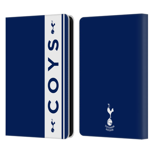 Tottenham Hotspur F.C. Badge COYS Leather Book Wallet Case Cover For Amazon Kindle 11th Gen (2024)