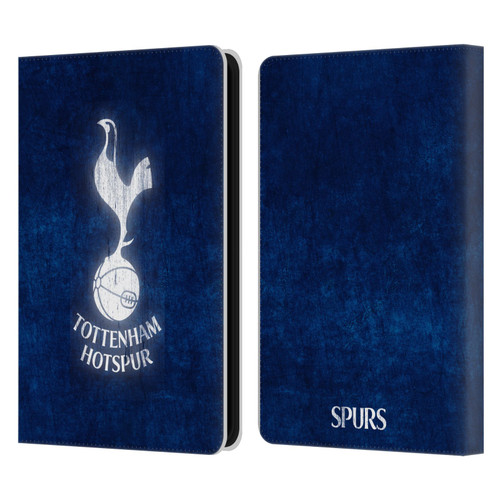 Tottenham Hotspur F.C. Badge Distressed Leather Book Wallet Case Cover For Amazon Kindle 11th Gen (2024)