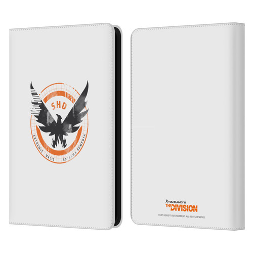 Tom Clancy's The Division Key Art Logo White Leather Book Wallet Case Cover For Amazon Kindle 11th Gen (2024)