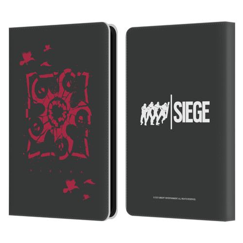 Tom Clancy's Rainbow Six Siege Icons Hibana Leather Book Wallet Case Cover For Amazon Kindle 11th Gen (2024)