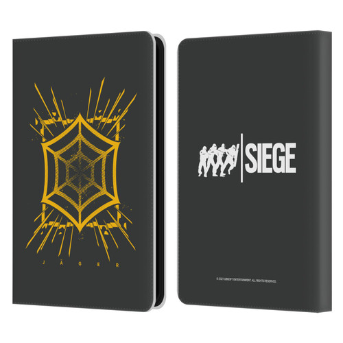 Tom Clancy's Rainbow Six Siege Icons Jager Leather Book Wallet Case Cover For Amazon Kindle 11th Gen (2024)