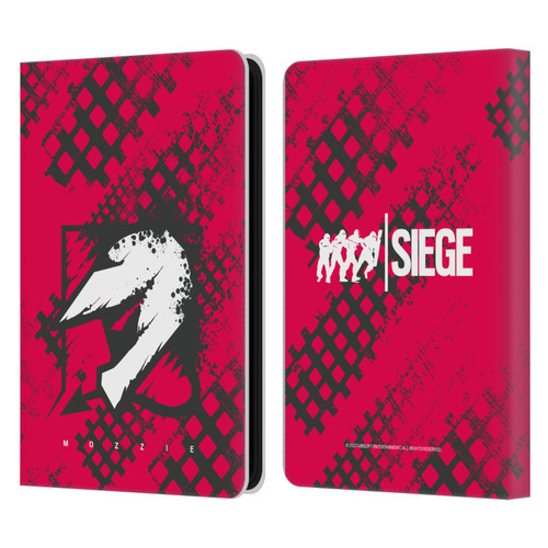 Tom Clancy's Rainbow Six Siege Icons Mozzie Leather Book Wallet Case Cover For Amazon Kindle 11th Gen (2024)