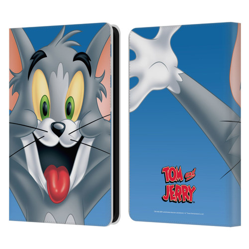 Tom and Jerry Full Face Tom Leather Book Wallet Case Cover For Amazon Kindle 11th Gen (2024)