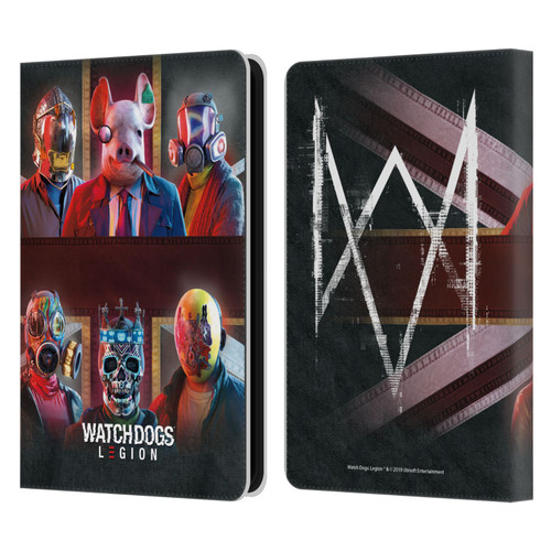 Watch Dogs Legion Artworks Flag Leather Book Wallet Case Cover For Amazon Kindle 11th Gen (2024)