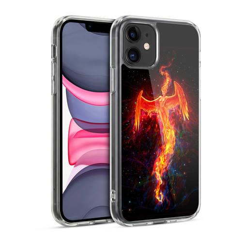 Christos Karapanos Mythical Fireborn Soft Gel Case for Apple iPhone 11