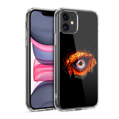 Christos Karapanos Mythical Phoenix Eye Soft Gel Case for Apple iPhone 11