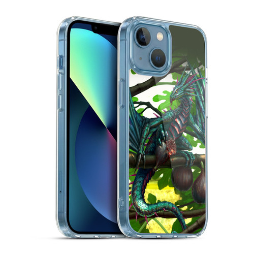 Christos Karapanos Mythical The Fig Eater Soft Gel Case for Apple iPhone 13 Mini & MagSafe
