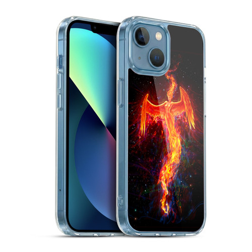Christos Karapanos Mythical Fireborn Soft Gel Case for Apple iPhone 13 Mini & MagSafe