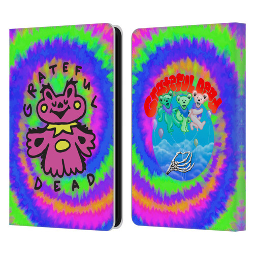 Grateful Dead Trends Dancing Bear Colorful Leather Book Wallet Case Cover For Amazon Kindle 11th Gen (2024)