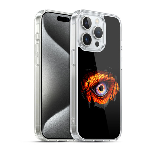 Christos Karapanos Mythical Phoenix Eye Soft Gel Case for Apple iPhone 15 Pro & MagSafe