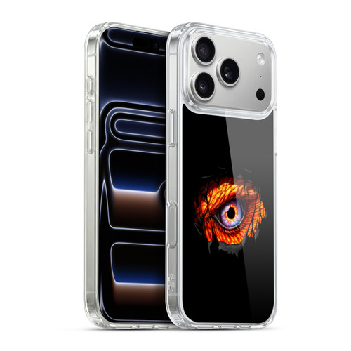 Christos Karapanos Mythical Phoenix Eye Soft Gel Case for Apple iPhone 17 Pro Max
