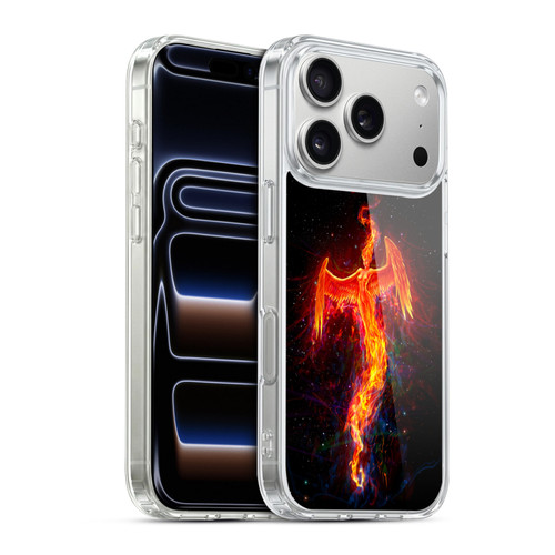 Christos Karapanos Mythical Fireborn Soft Gel Case for Apple iPhone 17 Pro