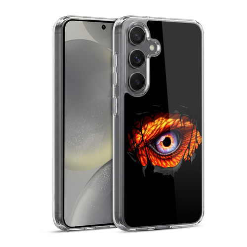 Christos Karapanos Mythical Phoenix Eye Soft Gel Case for Samsung Galaxy S24 5G & MagSafe