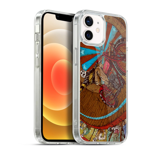 David Lozeau Skeleton Grunge Wall Of Death Soft Gel Case for Apple iPhone 12 / iPhone 12 Pro & MagSafe