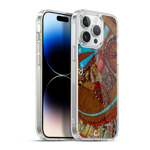 David Lozeau Skeleton Grunge Wall Of Death Soft Gel Case for Apple iPhone 13 Pro Max & MagSafe