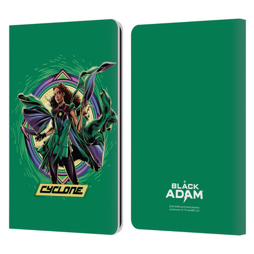 Black Adam Graphics Cyclone Leather Book Wallet Case Cover For Amazon Kindle Paperwhite 1 / 2 / 3