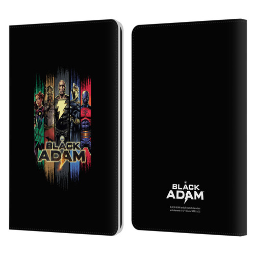 Black Adam Graphics Group Leather Book Wallet Case Cover For Amazon Kindle Paperwhite 1 / 2 / 3