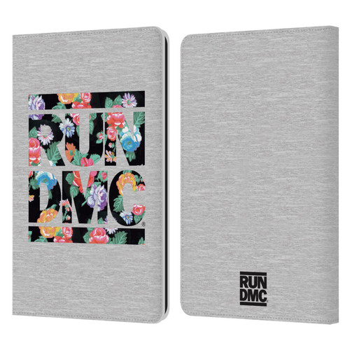 Run-D.M.C. Key Art Floral Leather Book Wallet Case Cover For Amazon Kindle Paperwhite 1 / 2 / 3