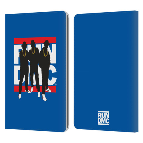 Run-D.M.C. Key Art Silhouette Leather Book Wallet Case Cover For Amazon Kindle Paperwhite 1 / 2 / 3