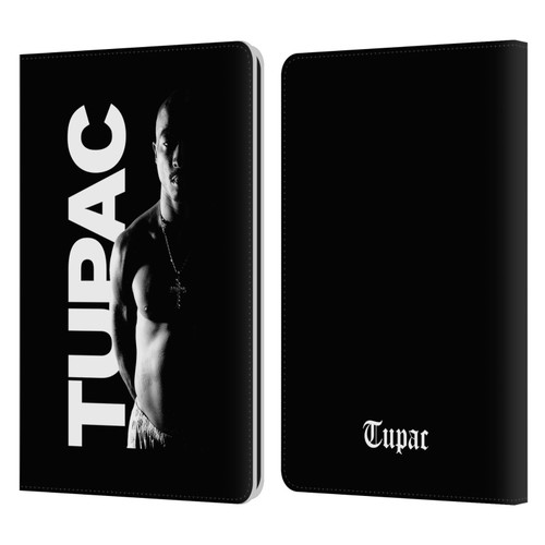 Tupac Shakur Key Art Black And White Leather Book Wallet Case Cover For Amazon Kindle Paperwhite 1 / 2 / 3
