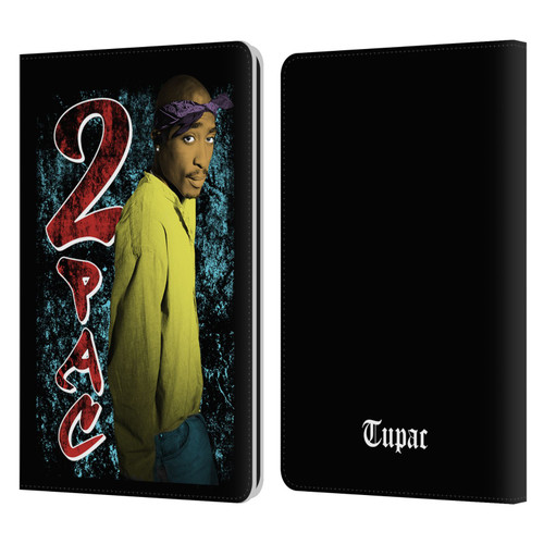 Tupac Shakur Key Art Vintage Leather Book Wallet Case Cover For Amazon Kindle Paperwhite 1 / 2 / 3