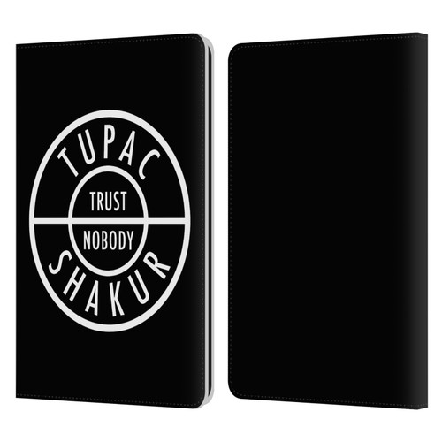Tupac Shakur Logos Trust Nobody Leather Book Wallet Case Cover For Amazon Kindle Paperwhite 1 / 2 / 3