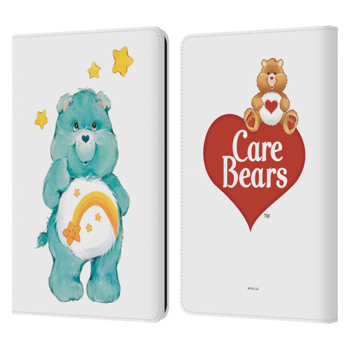 Care Bears Classic Wish Leather Book Wallet Case Cover For Amazon Kindle Paperwhite 1 / 2 / 3