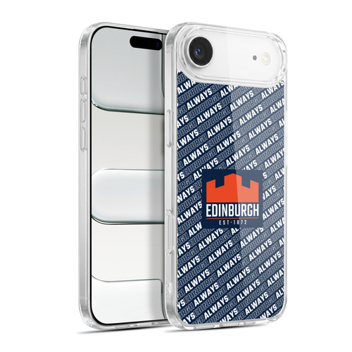 Edinburgh Rugby Graphics Logo Pattern Soft Gel Case for Apple iPhone 17 Air