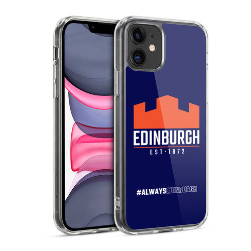 Edinburgh Rugby Logo 2 Always Edinburgh Soft Gel Case for Apple iPhone 11