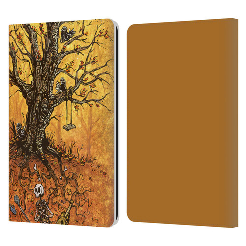David Lozeau Colourful Art Tree Of Life Leather Book Wallet Case Cover For Amazon Kindle Paperwhite 1 / 2 / 3