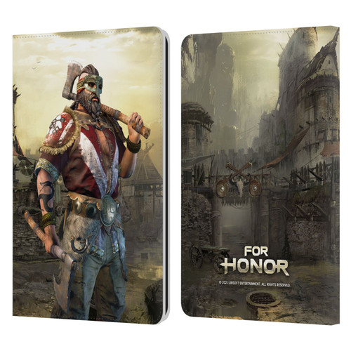 For Honor Characters Berserker Leather Book Wallet Case Cover For Amazon Kindle Paperwhite 1 / 2 / 3