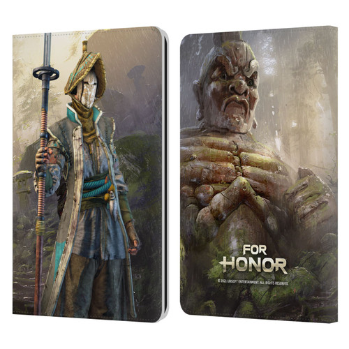 For Honor Characters Nobushi Leather Book Wallet Case Cover For Amazon Kindle Paperwhite 1 / 2 / 3