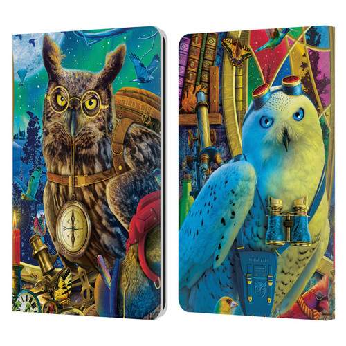 Michael David Ward Fantasy & Whimsical Explorers Leather Book Wallet Case Cover For Amazon Kindle Paperwhite 1 / 2 / 3