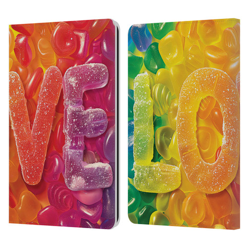 Michael David Ward Fantasy & Whimsical Love Is Sweet Leather Book Wallet Case Cover For Amazon Kindle Paperwhite 1 / 2 / 3