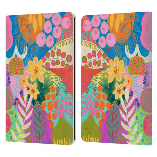 Suzanne Allard Floral Art Yellow Daisies Leather Book Wallet Case Cover For Amazon Kindle Paperwhite 1 / 2 / 3