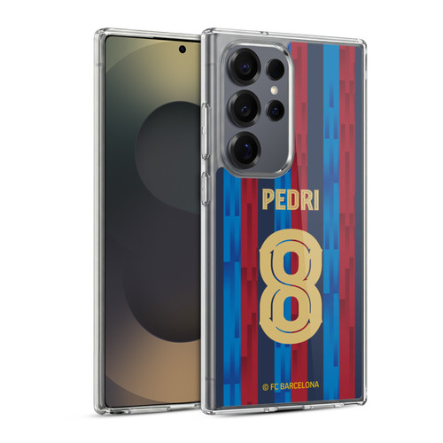 FC Barcelona 2022/23 Players Home Kit Pedri Soft Gel Case for Samsung Galaxy S25 Ultra & MagSafe