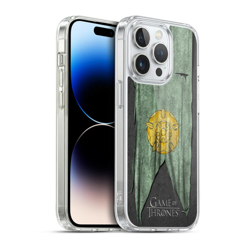 HBO Game of Thrones Sigil Flags Tyrell Soft Gel Case for Apple iPhone 14 Pro & MagSafe