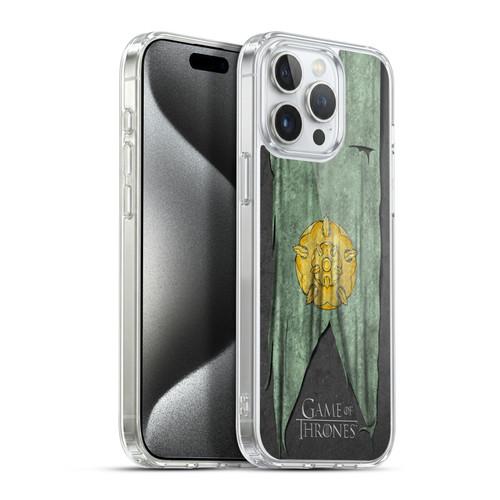 HBO Game of Thrones Sigil Flags Tyrell Soft Gel Case for Apple iPhone 15 Pro Max & MagSafe