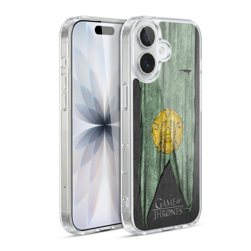 HBO Game of Thrones Sigil Flags Tyrell Soft Gel Case for Apple iPhone 17