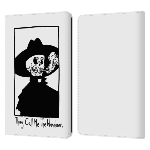 Matt Bailey Art They Call MeThe Wanderer Leather Book Wallet Case Cover For Amazon Kindle Paperwhite 1 / 2 / 3