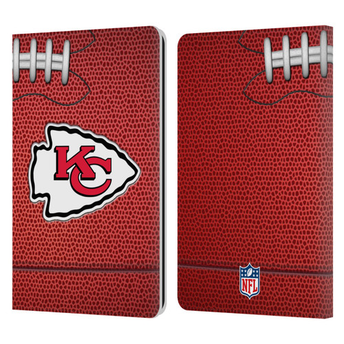 NFL Kansas City Chiefs Graphics Football Leather Book Wallet Case Cover For Amazon Kindle Paperwhite 1 / 2 / 3