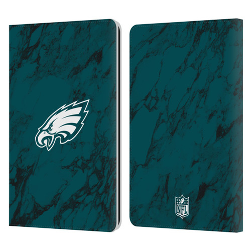 NFL Philadelphia Eagles Graphics Coloured Marble Leather Book Wallet Case Cover For Amazon Kindle Paperwhite 1 / 2 / 3