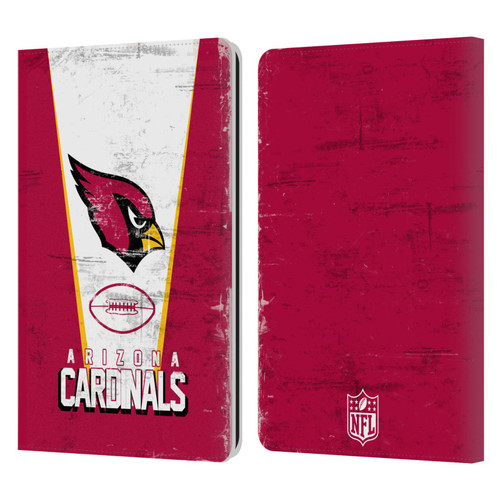 NFL Arizona Cardinals Logo Art Banner Leather Book Wallet Case Cover For Amazon Kindle Paperwhite 1 / 2 / 3
